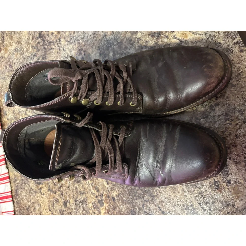 Timberland Larchmont II Waterproof Chukka Boots Mens 10 Brown Leather